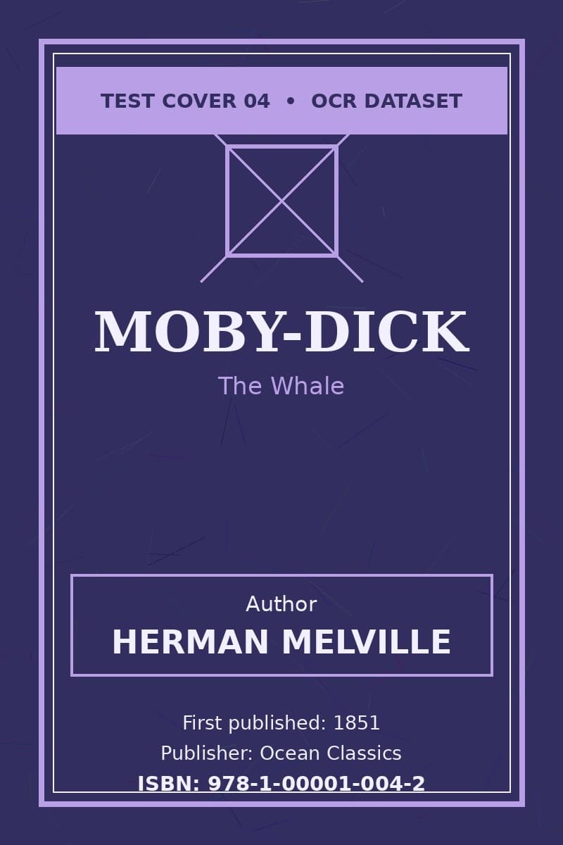 MOBY-DICK: The Whale