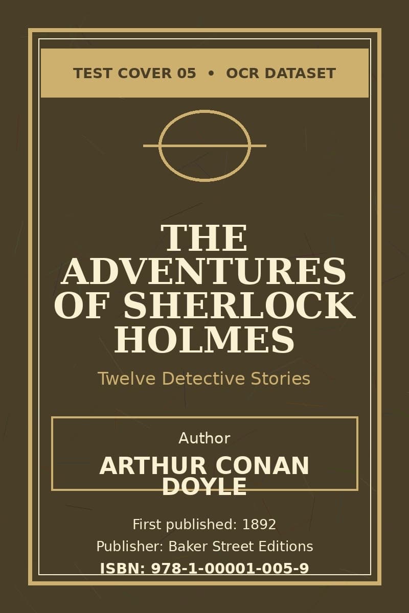 THE ADVENTURES OF SHERLOCK HOLMES
