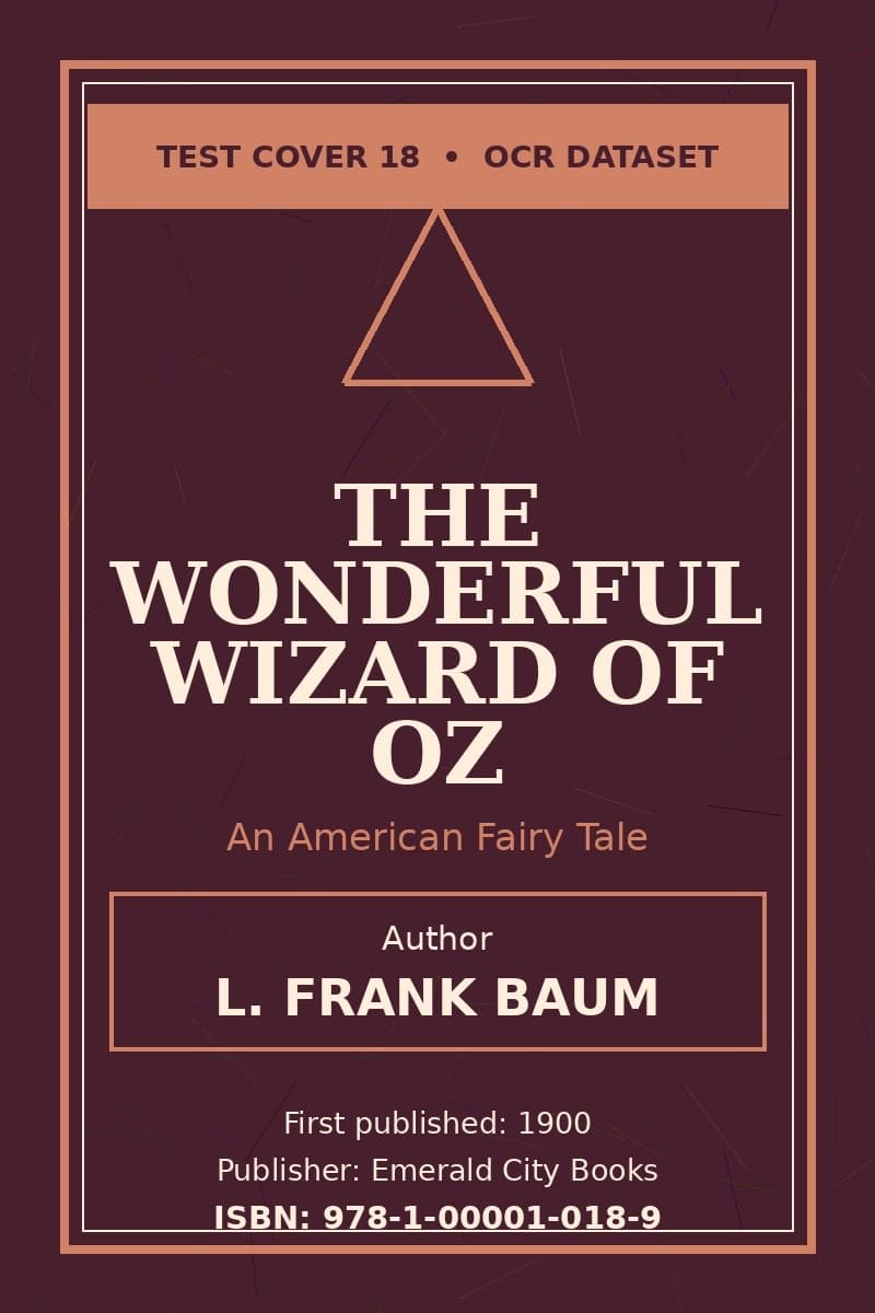 THE WONDERFUL WIZARD OF OZ
