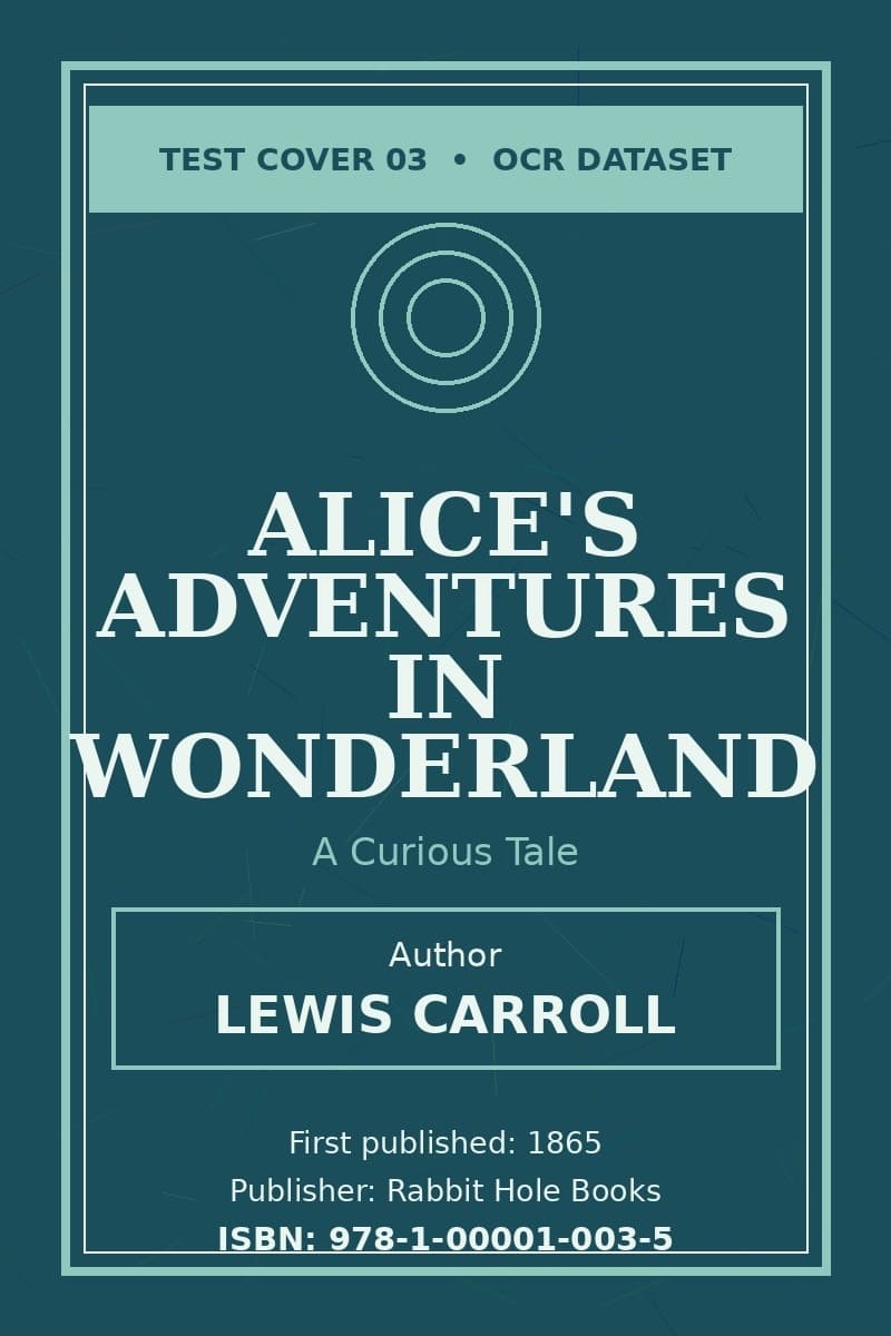 Alice's Adventures in Wonderland